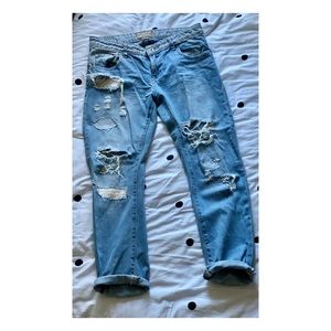 Zara boyfriend fit jean